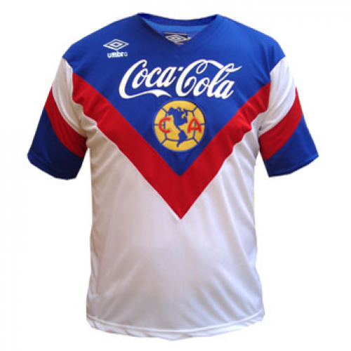 93-94 Club America Away Retro Soccer Jersey Shirt